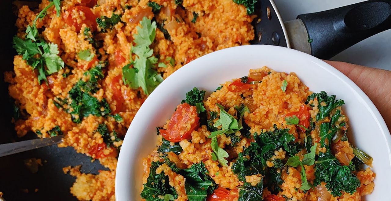 Roasted Red Pepper Couscous