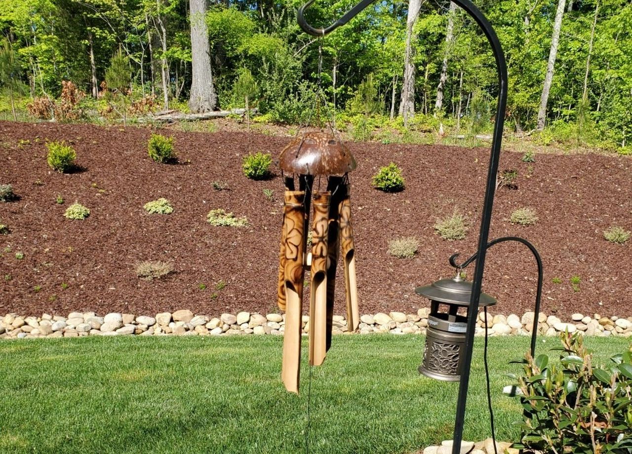 Rustic Bamboo Wind Chimes