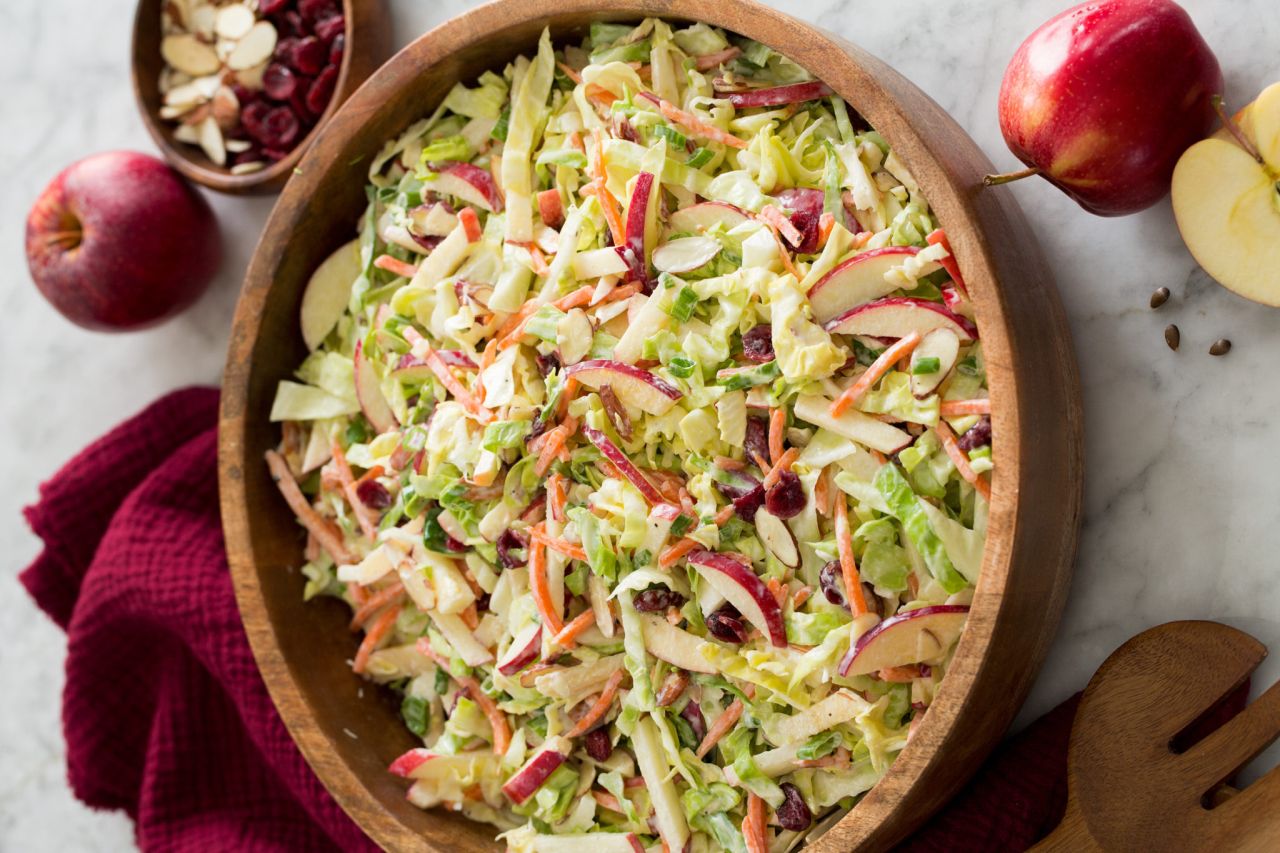 Simple Apple Cinnamon Slaw