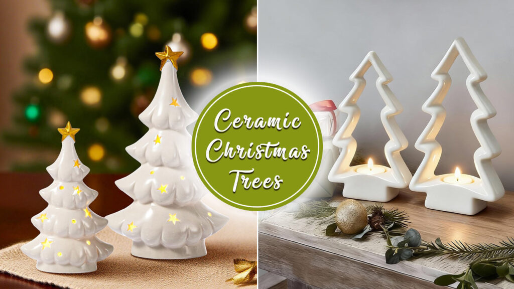 Ceramic Christmas Trees are Back: Here are Best Ones Selling out on Amazon Vintage Ceramic Christmas Tree Trend is Back