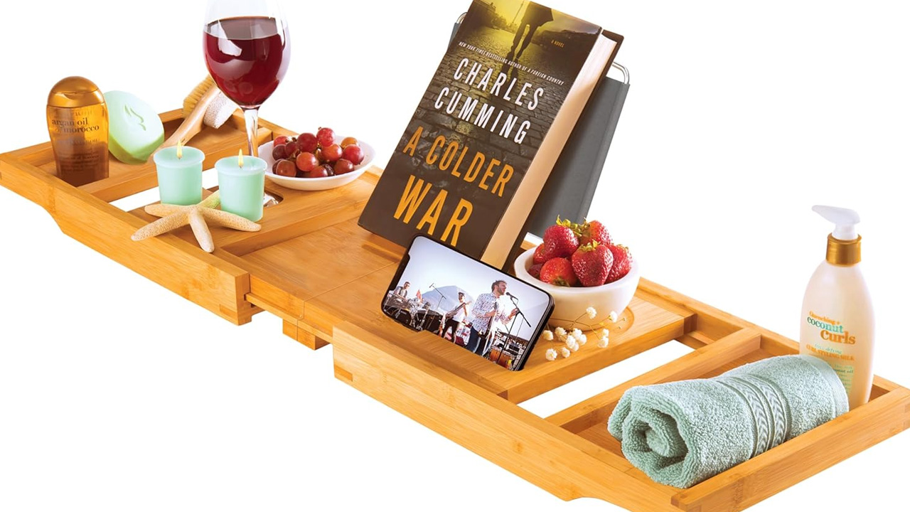 Wooden Bathtub Tray