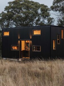 Hartley by Ridgeline Tiny Homes-black exterior