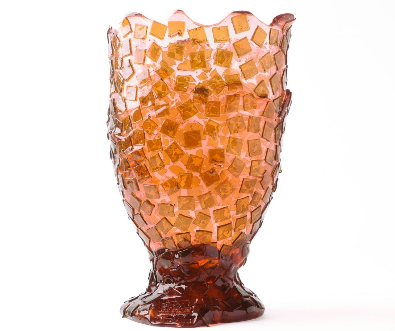 Andrea Corsi Fish Collection Vases in Mocha Mousse - Rock