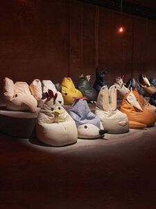 Bottega Veneta x Zanotta The Ark Animal-Inpsired Beanbag Collection