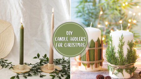 CANDLE HOLDERS FOR CHRISTMAS- featured