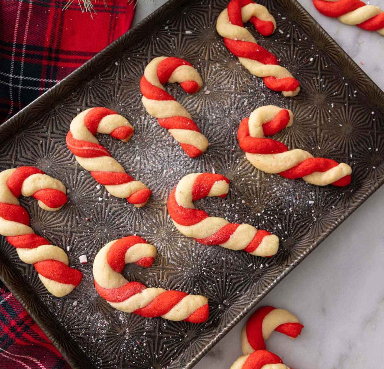 Candy Cane Cookies