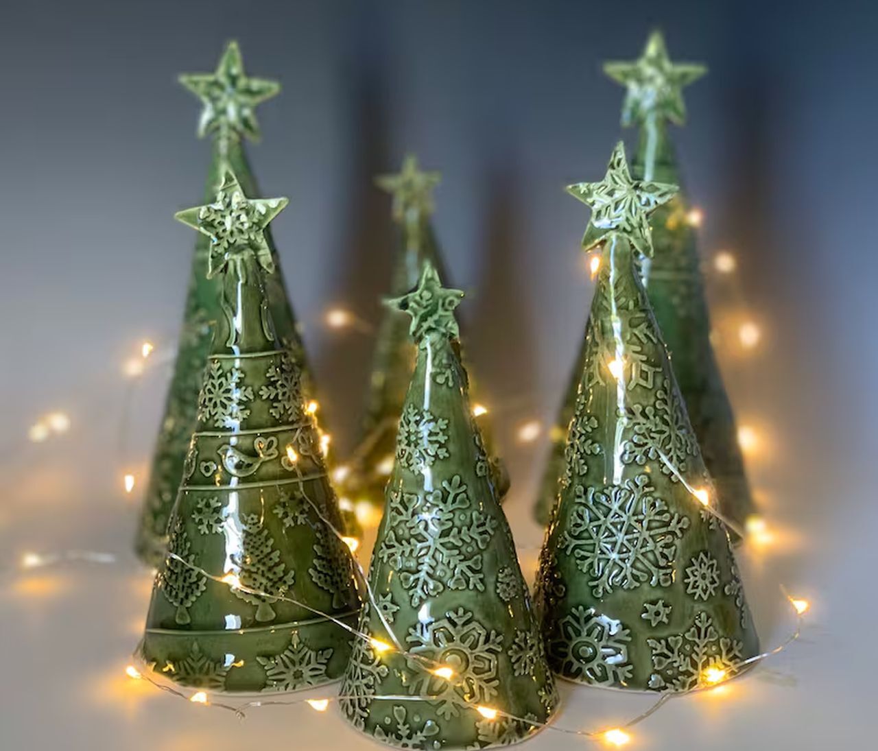 Ceramic Christmas Tree Holiday Décor