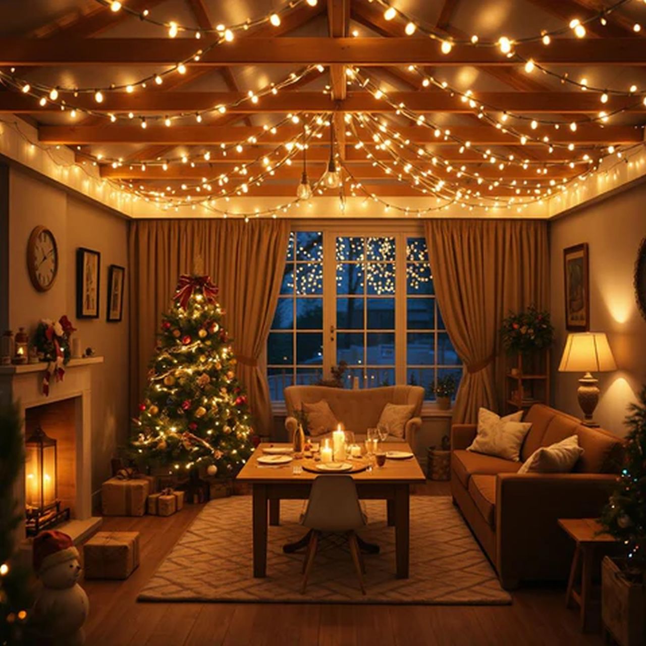 Christmas Ceiling Decoration Ideas_4