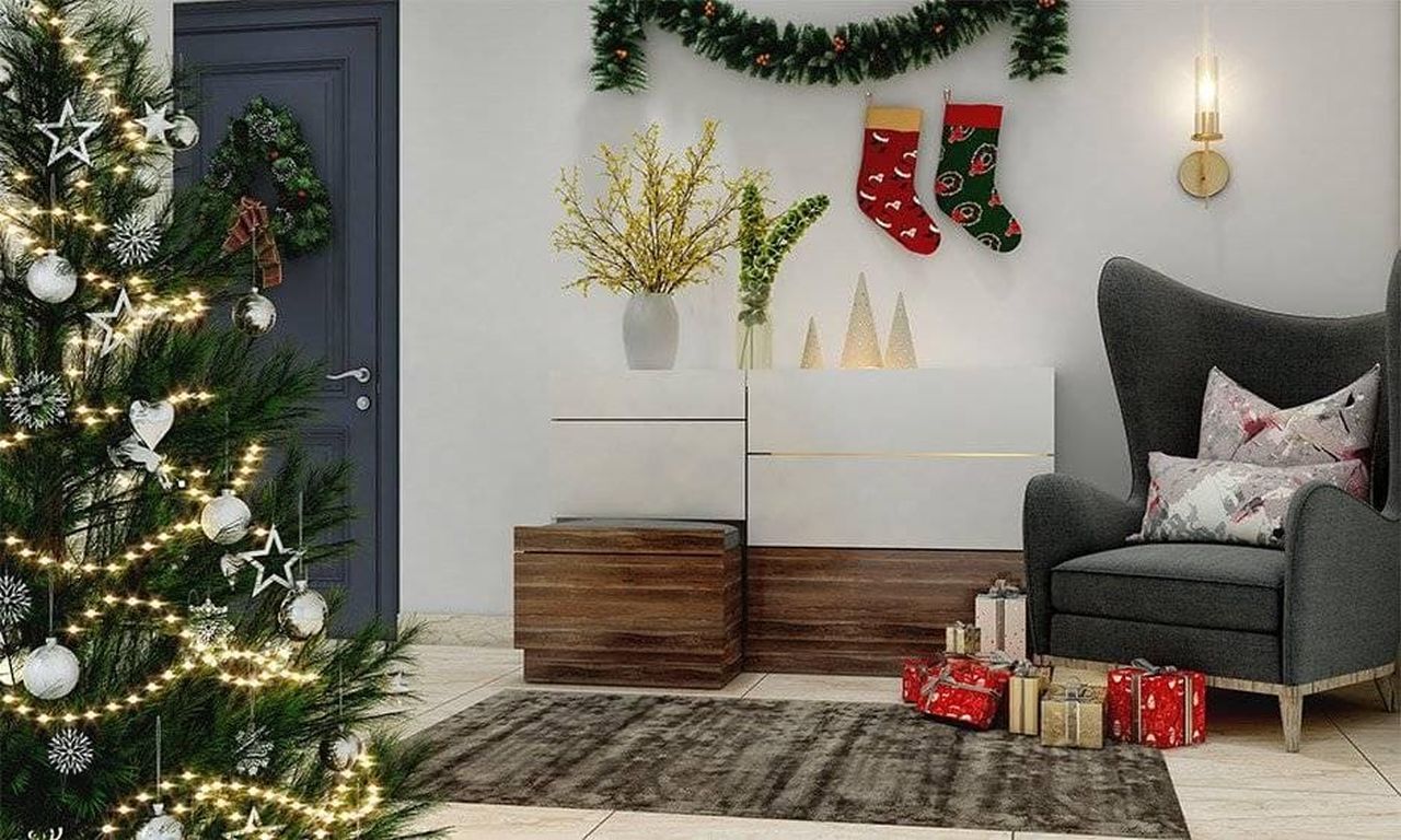 Christmas wall decoration ideas_2