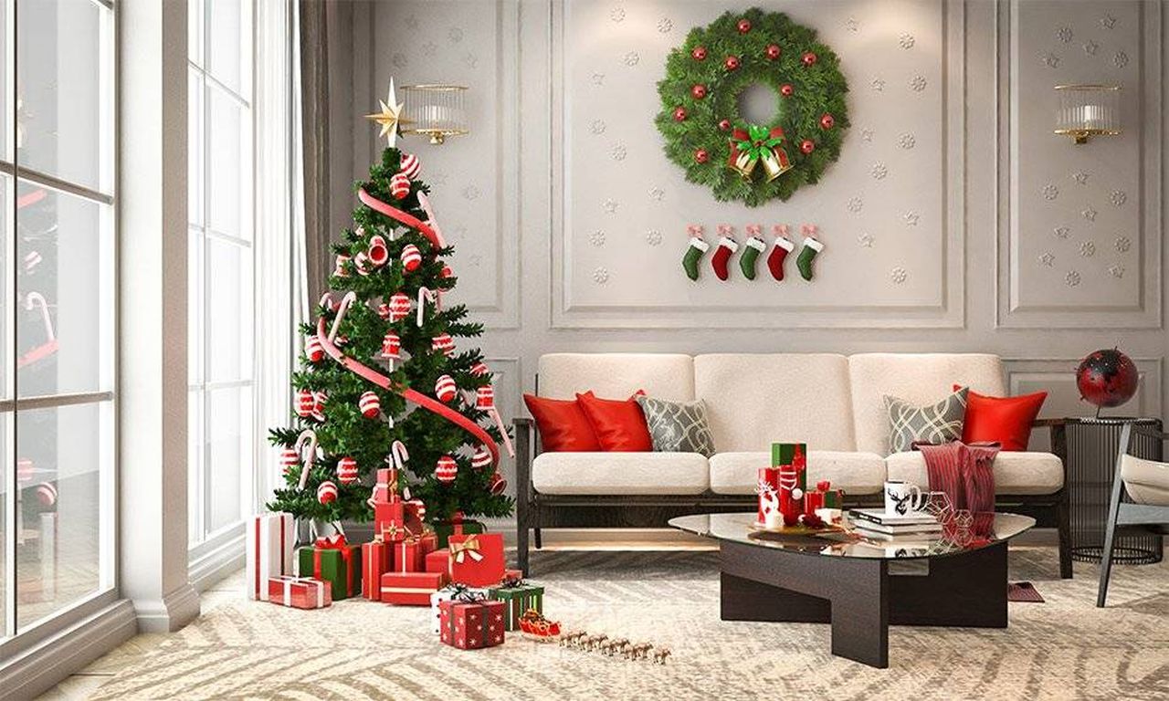 Christmas wall decoration ideas_5