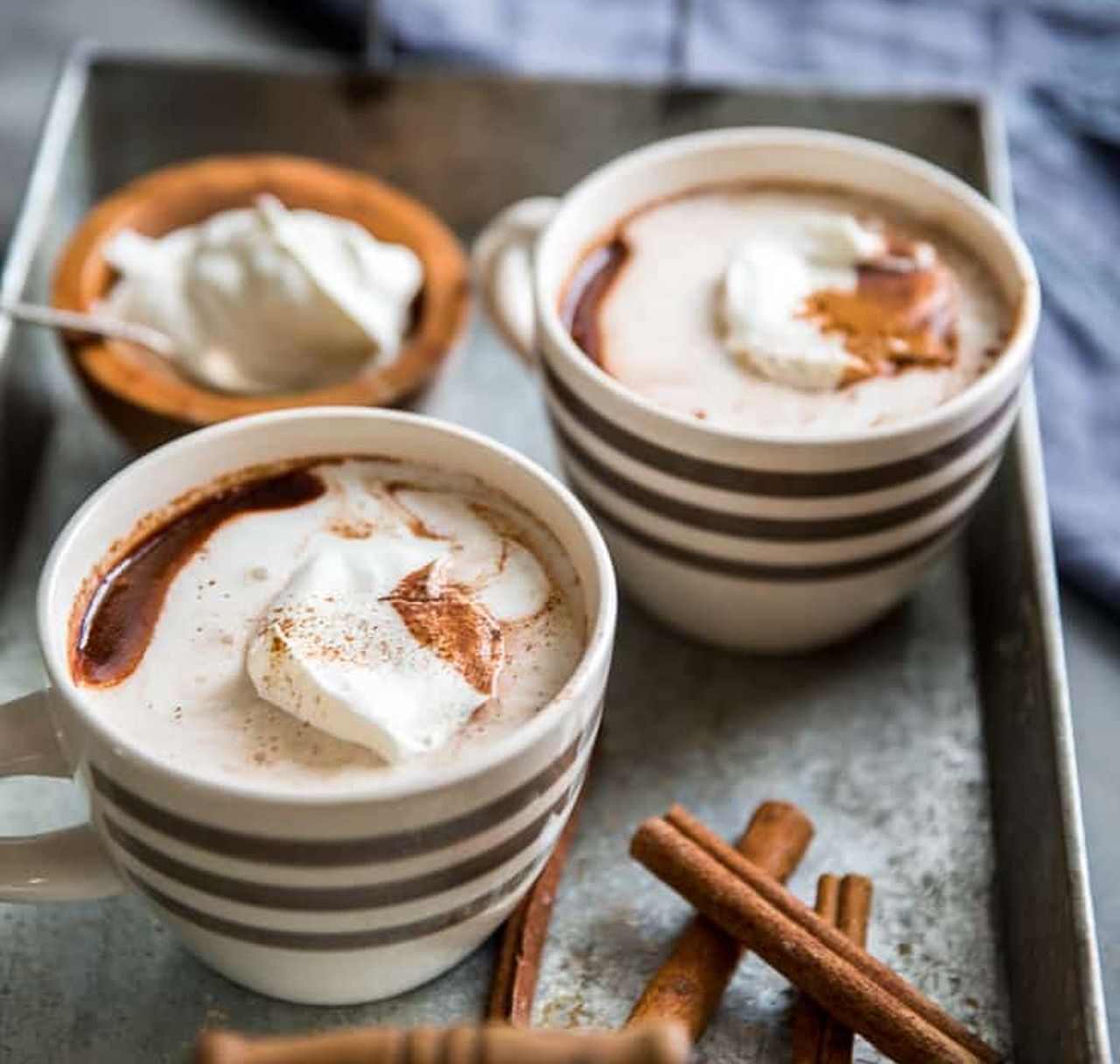 Cinnamon Whiskey Hot Chocolate