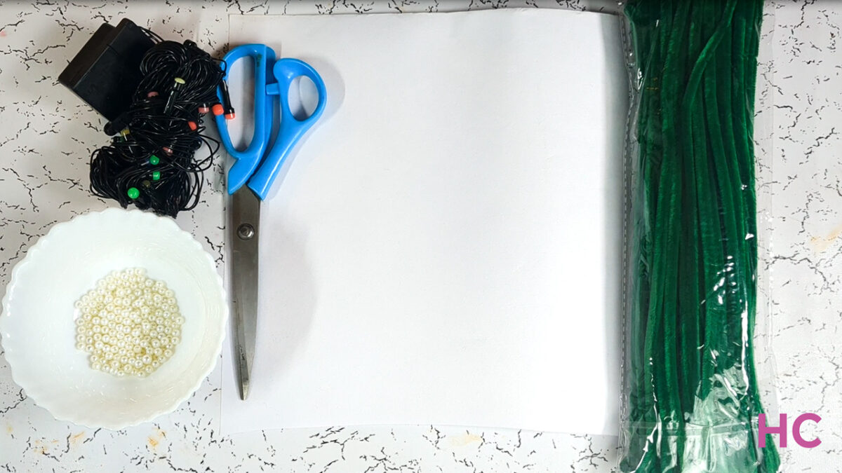 How To Make Christmas Tree From Pipe Cleaners Video Tutorial