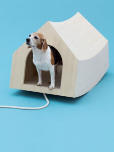 Designer doghouses from 2024 Architecture for Dogs Exhibition in Italy