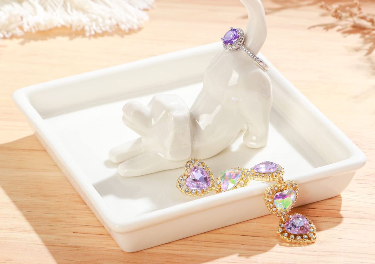 Dog Lover Ring Holder Dish