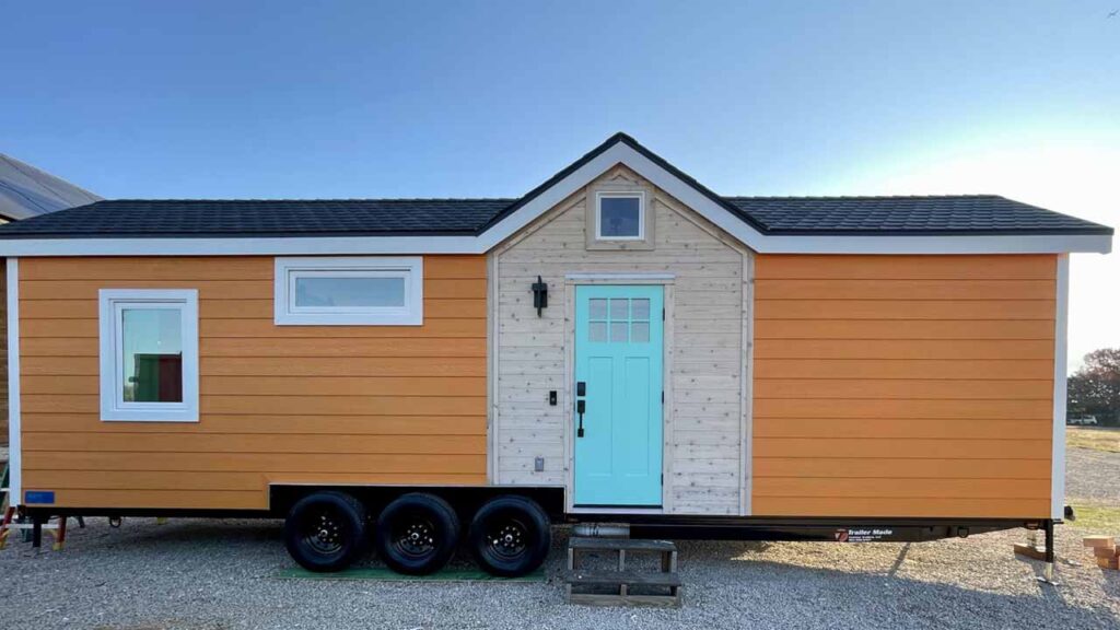 Eleanor tiny house on Decathlon Tiny Homes