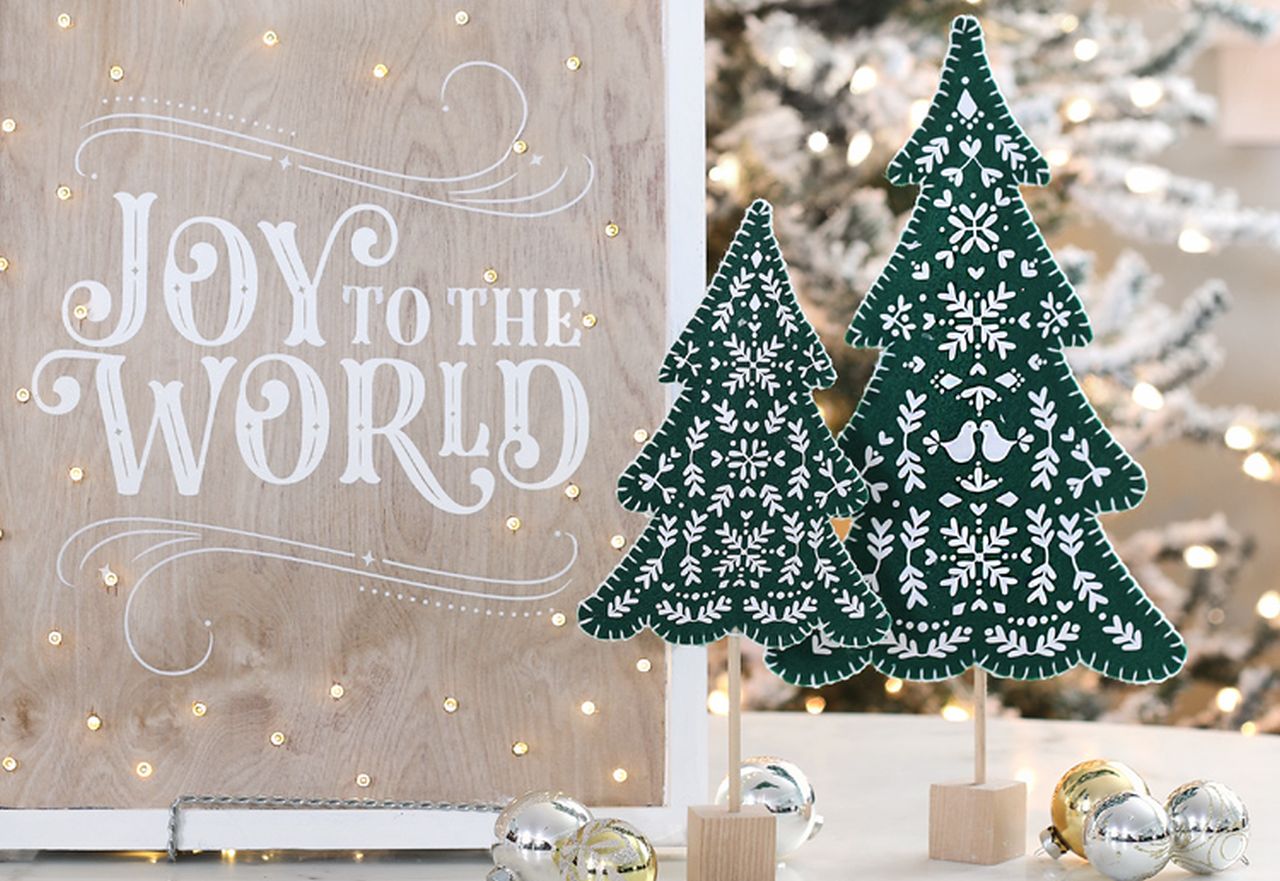 Felt Christmas Tree DIY