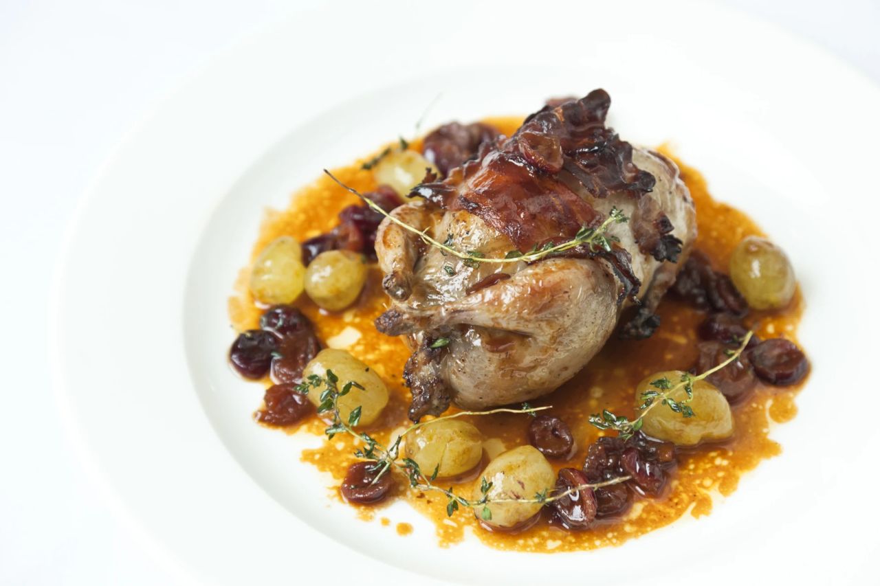 Festive Christmas Quail