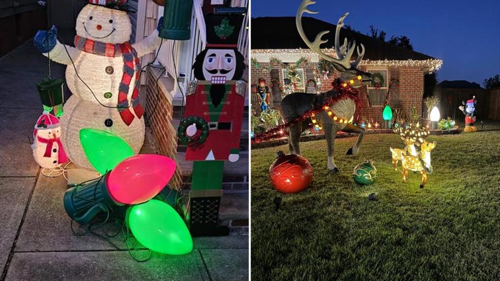 Home Depot viral giant bulb for your yard