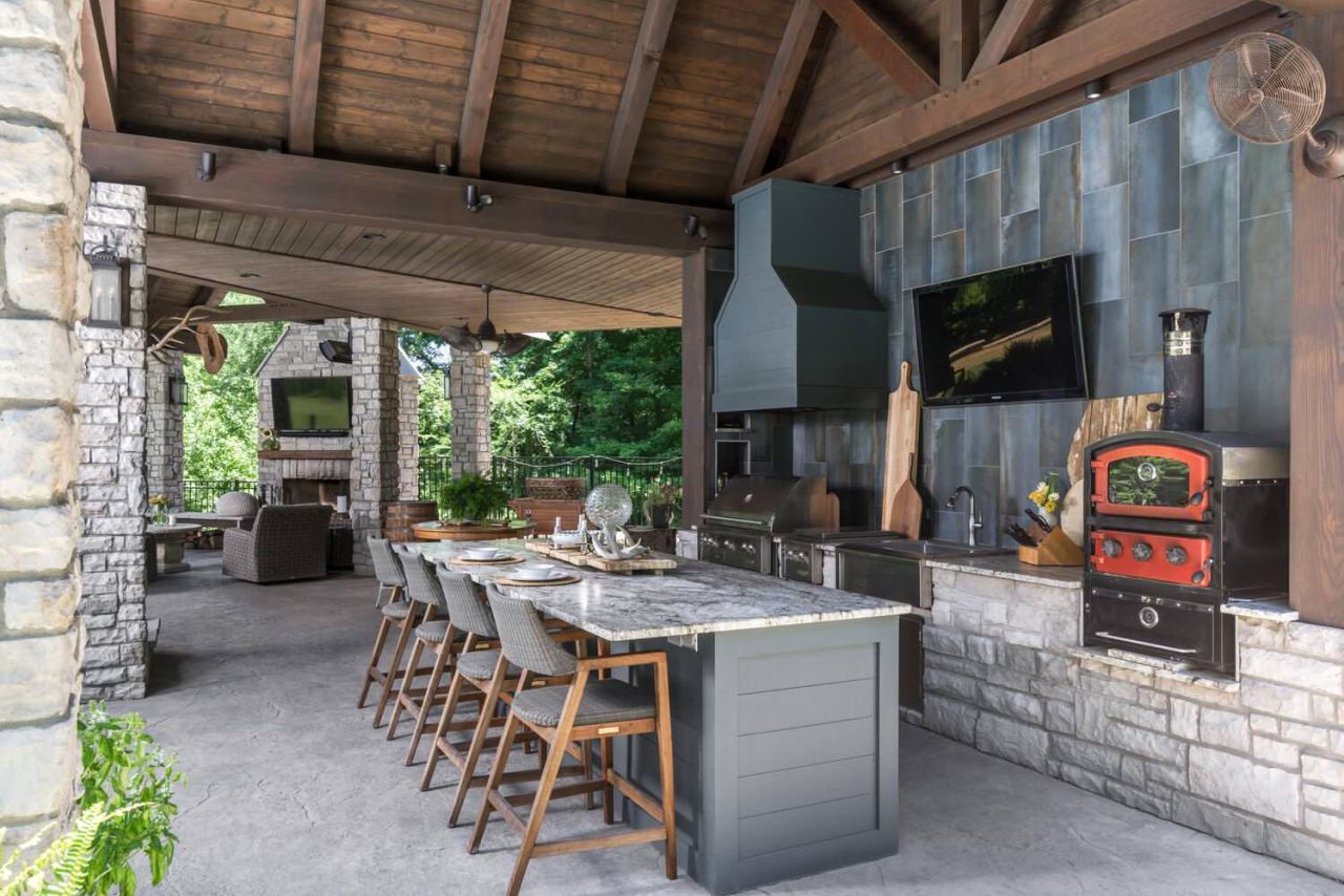 Interior Design Trends 2025 - outdoor cooking 1