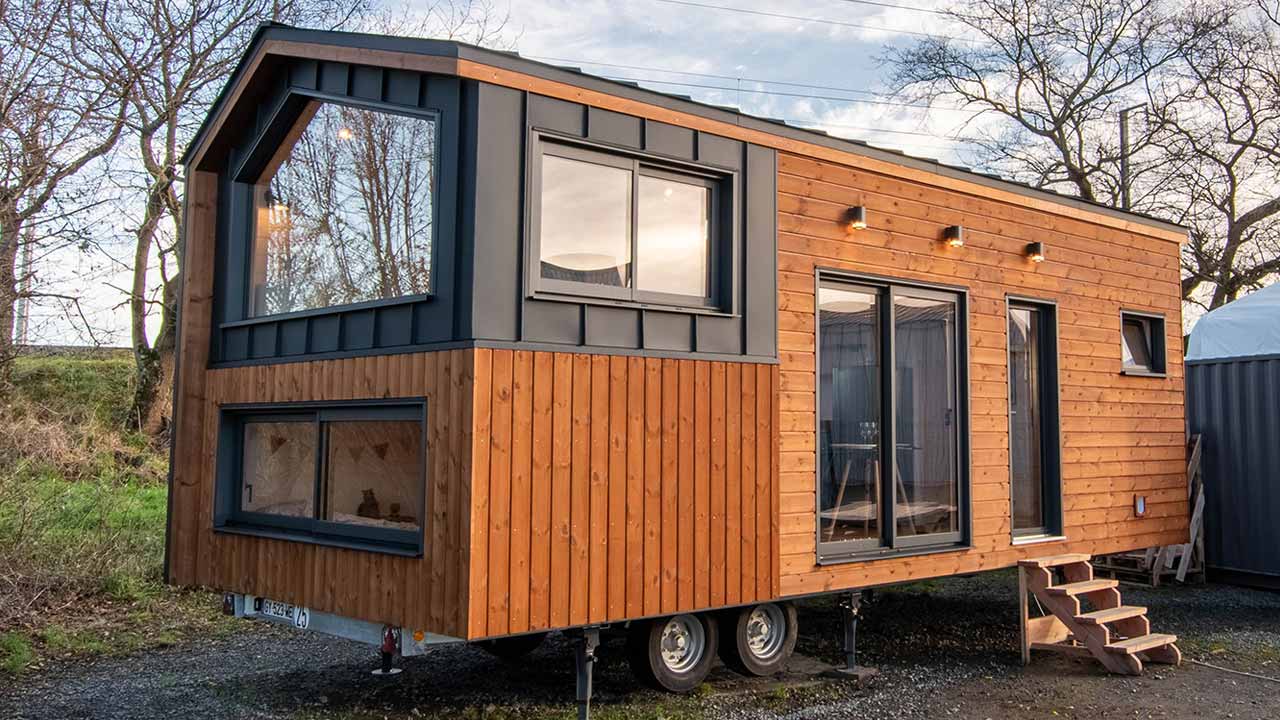 Ivy tiny house on wheels