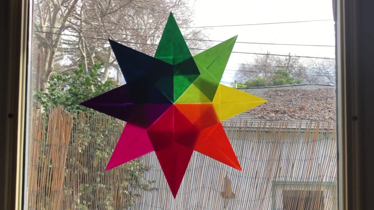 Layered 3D paper snowflakes_2