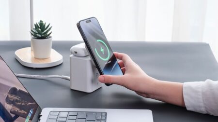 Magnetic Wireless Charger_Mag 4 GaN 30W 4in1 Power Charging Station