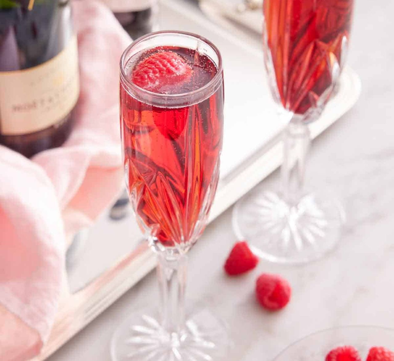 New Year’s Eve Cocktails - Kir Royale