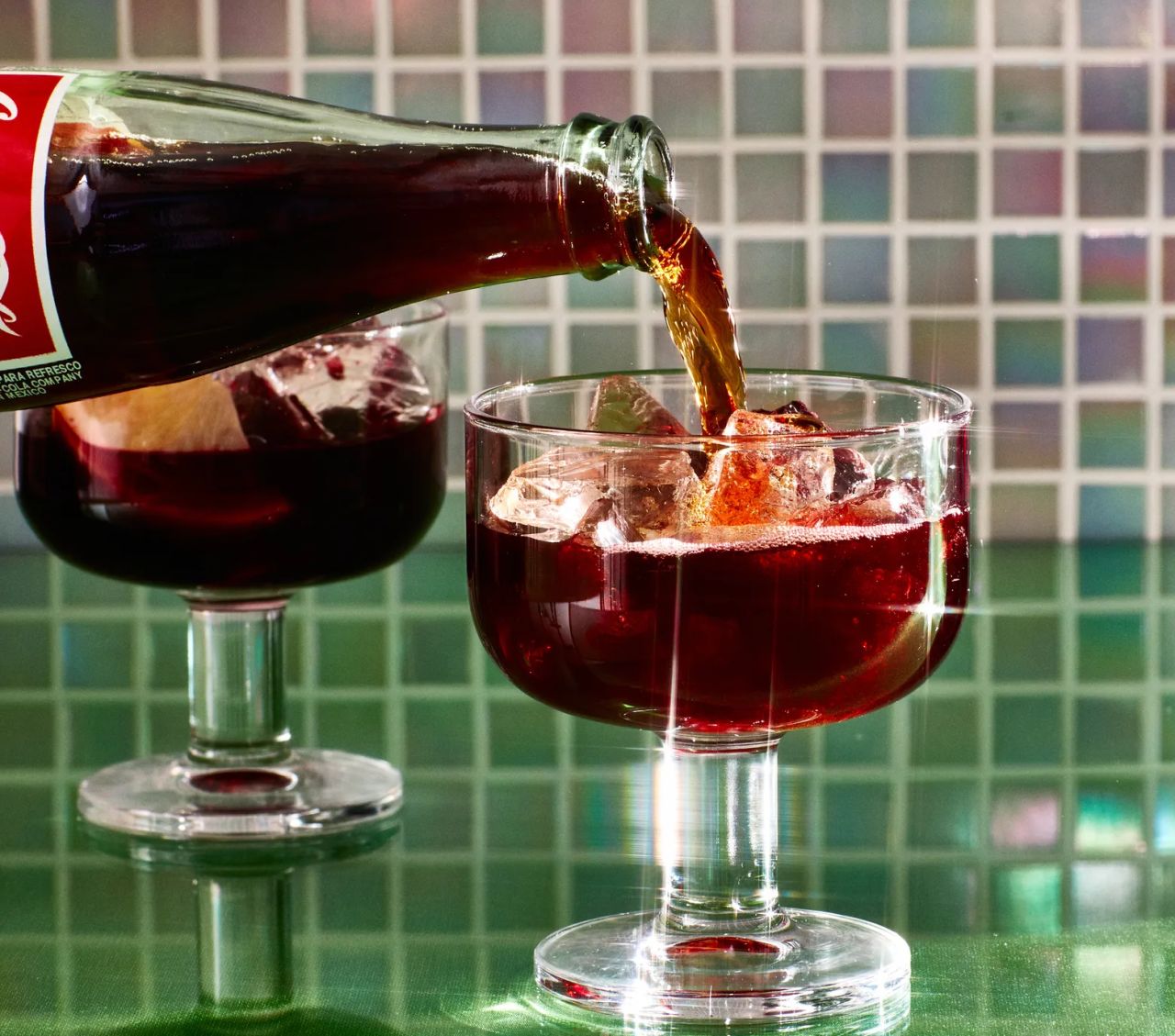 New Year’s Eve Cocktails - Spiced Red Wine and Coke