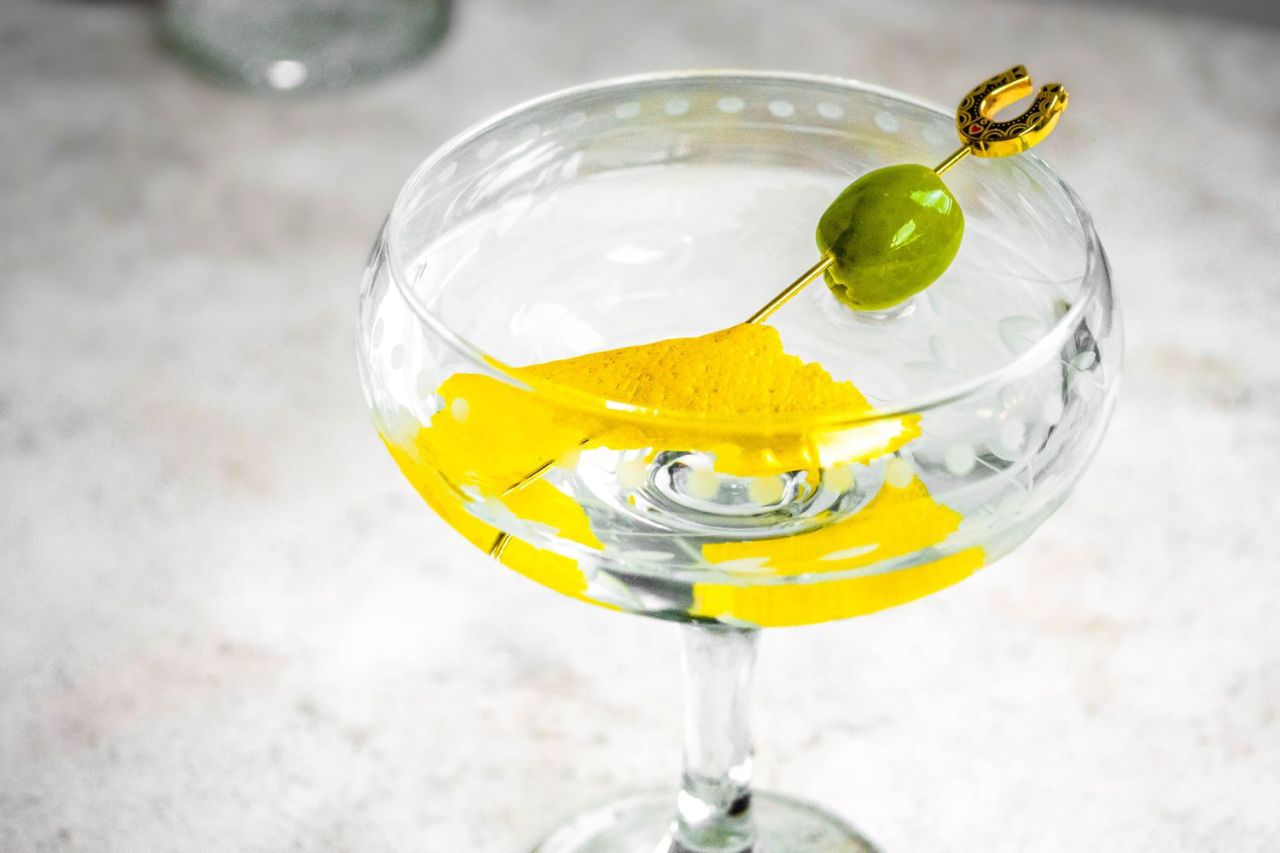 New Year’s Eve Cocktails - Stanley Tucci's Martini