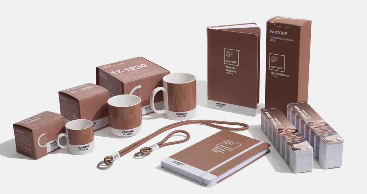 Pantone Color of the Year 2025 - Mocha Mousse