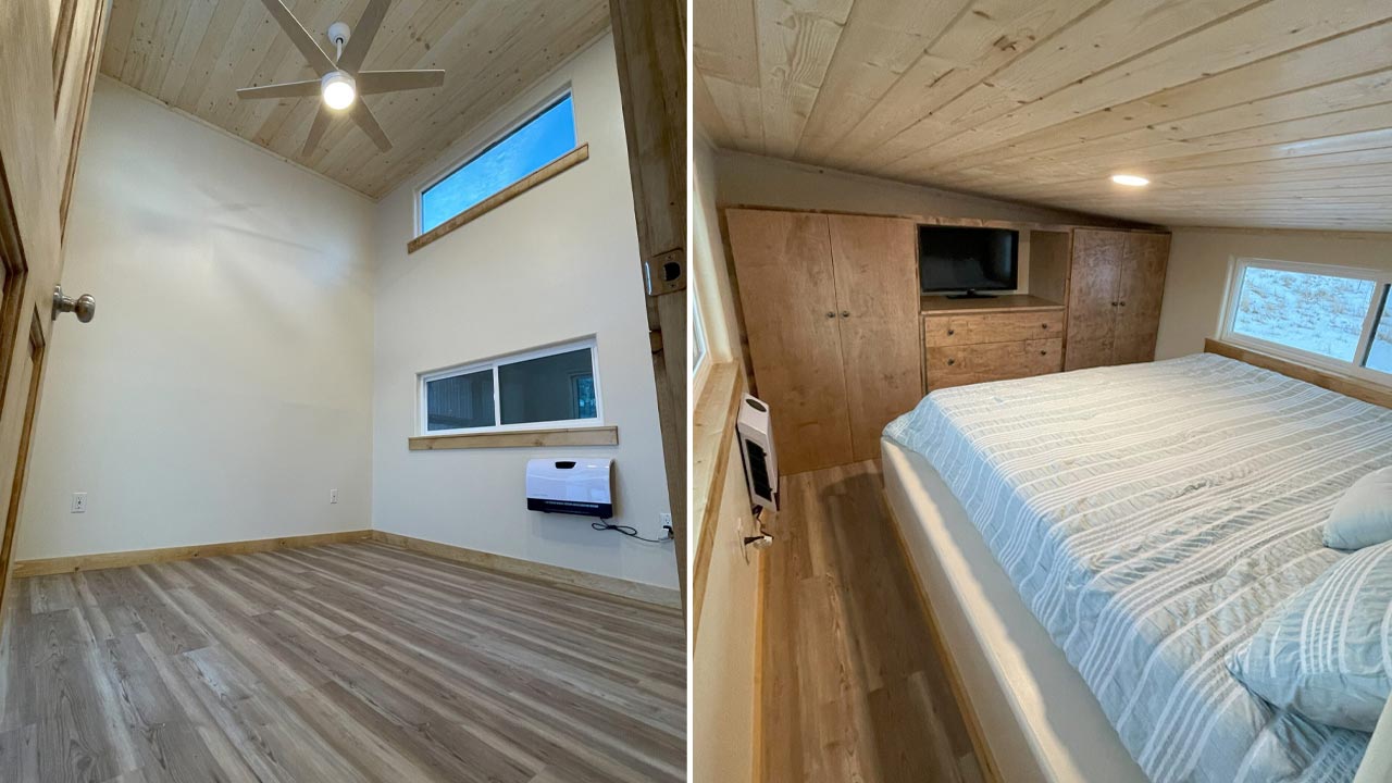 Perpetua Tiny House -Bedroom