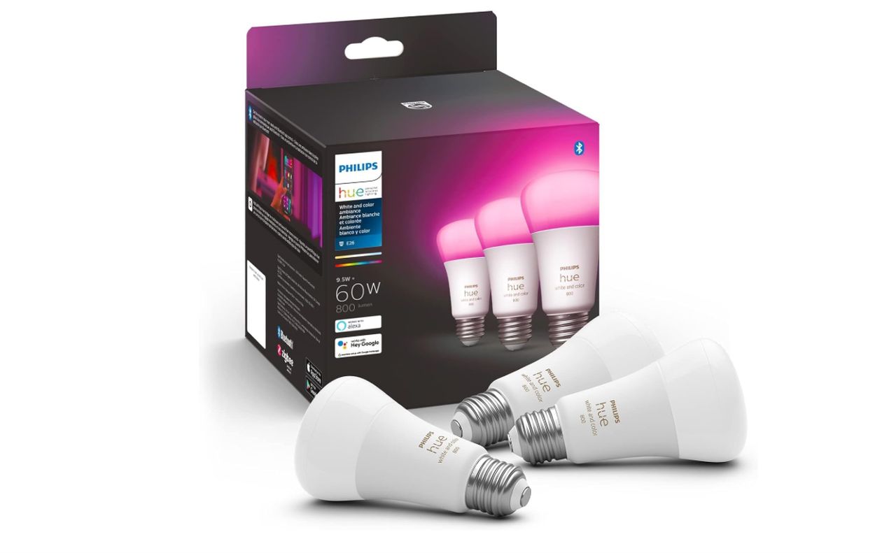 Philips Hue White and Color Ambiance Smart Bulb