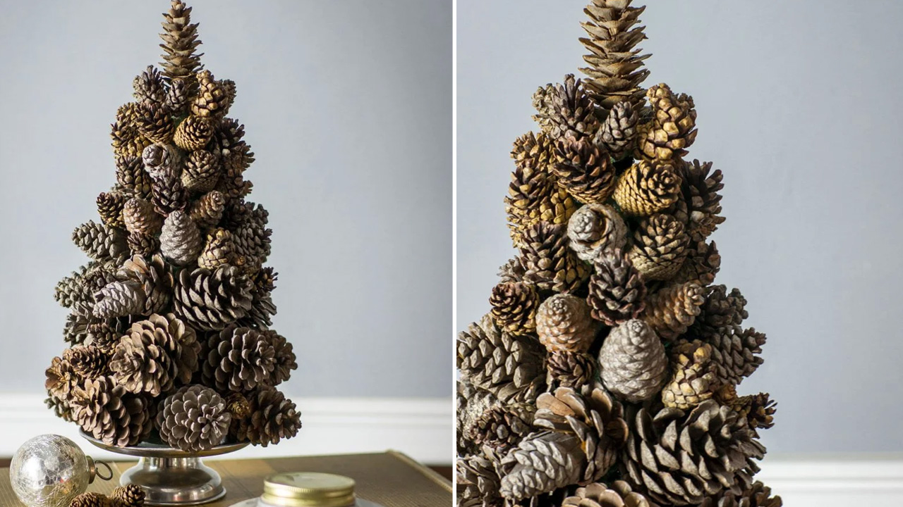 Pinecone Christmas Tree