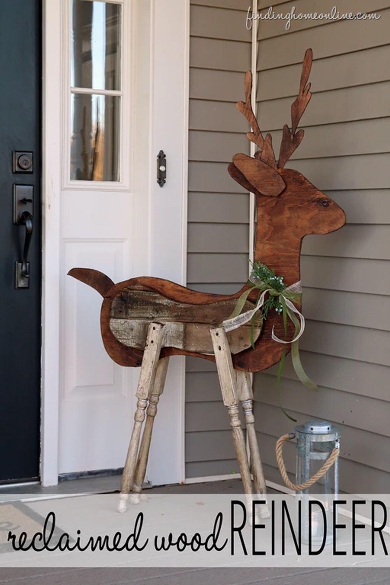 Reclaimed Wood Reindeer