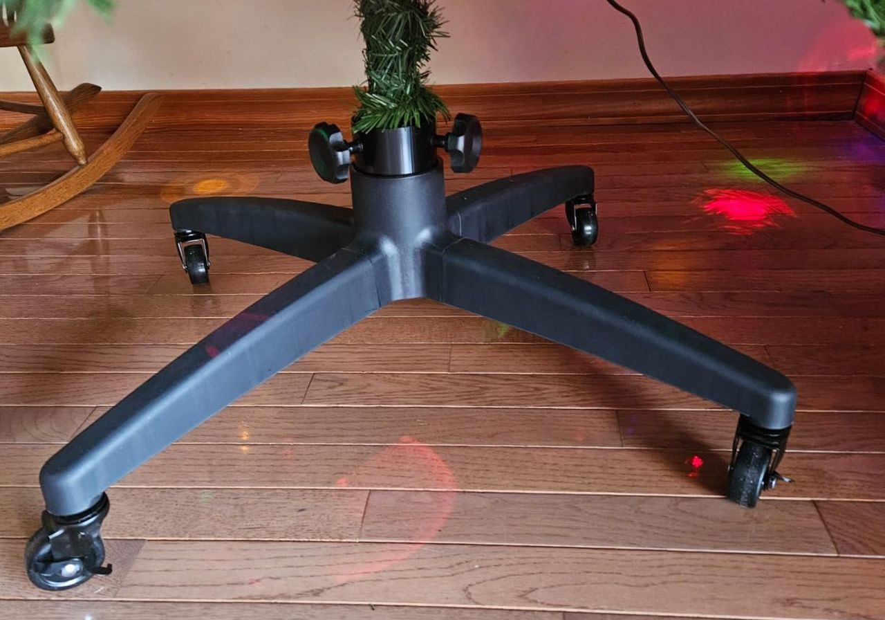 Rolling Artificial Christmas Tree Stand