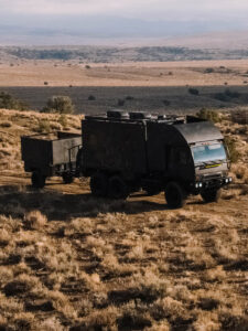 Sherpa XLE by Hunter RMV is a 6x6 Expedition Truck