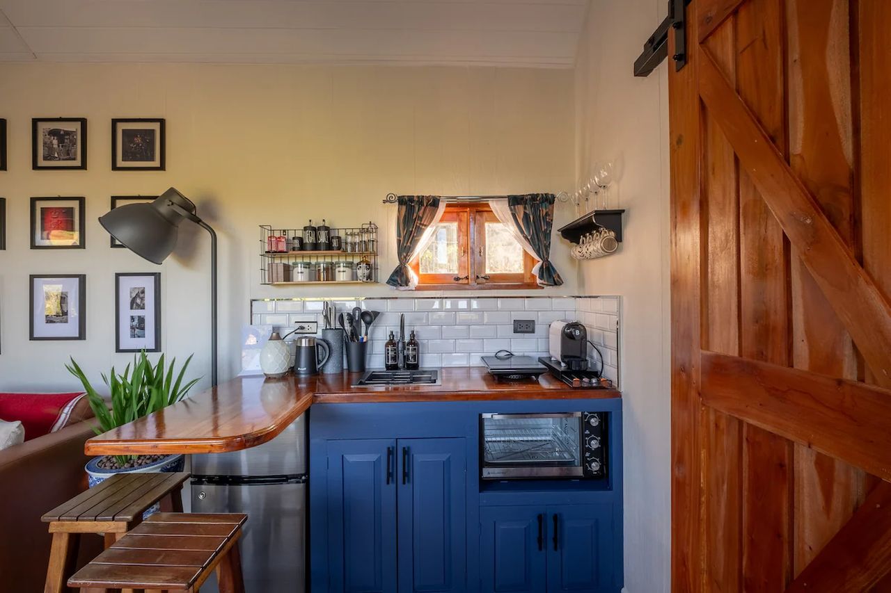 Sleepy Shepherd's Hut-in by Filipino couple-kitchen-1