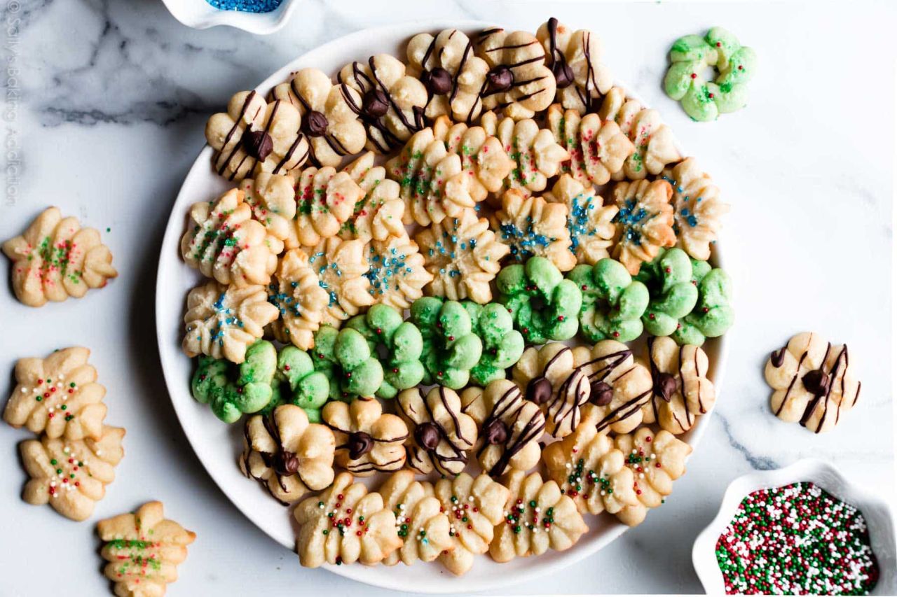 Spritz Christmas Cookies