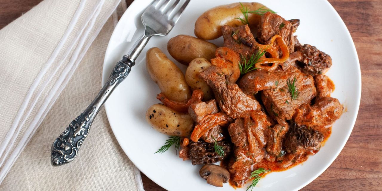 The Best Beef Stroganoff