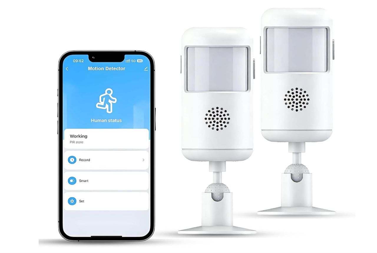 WARROXIDE Wi‑Fi Infrared Motion Detector Security Sensor