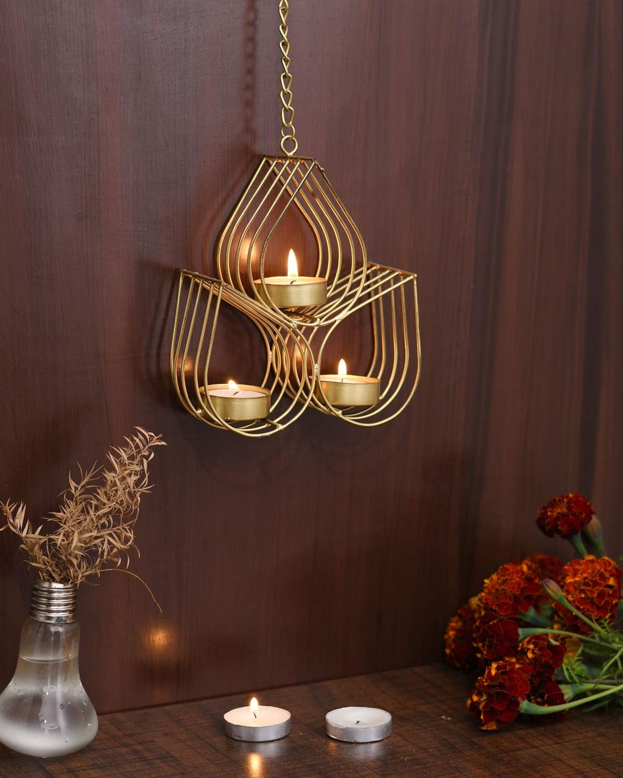 Wall-Mounted Candle Sconces