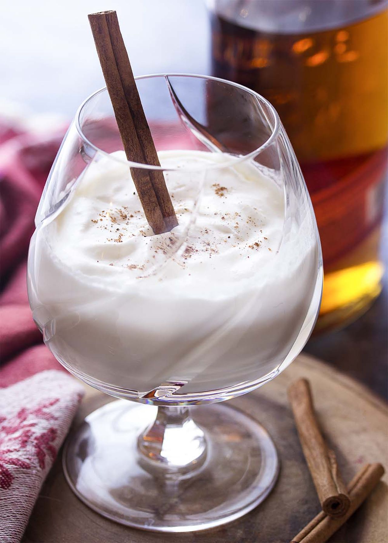Warm Vanilla Bourbon Milk