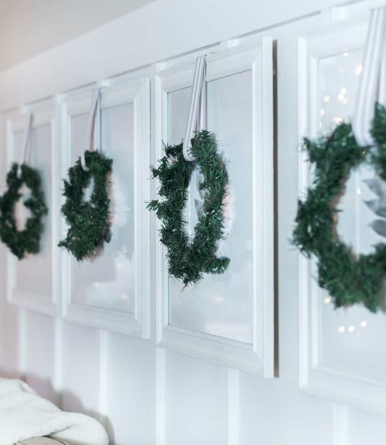 Wreaths for entryway decorations