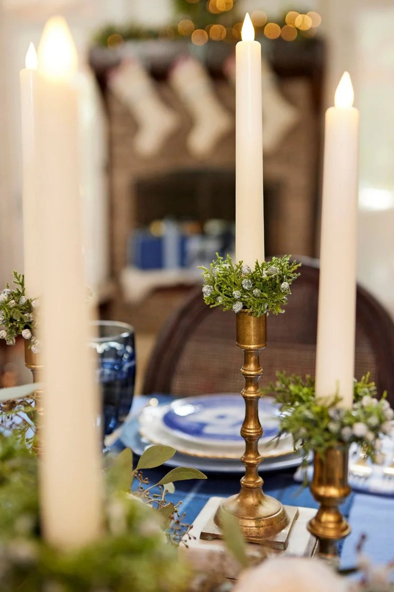 brass candlesticks