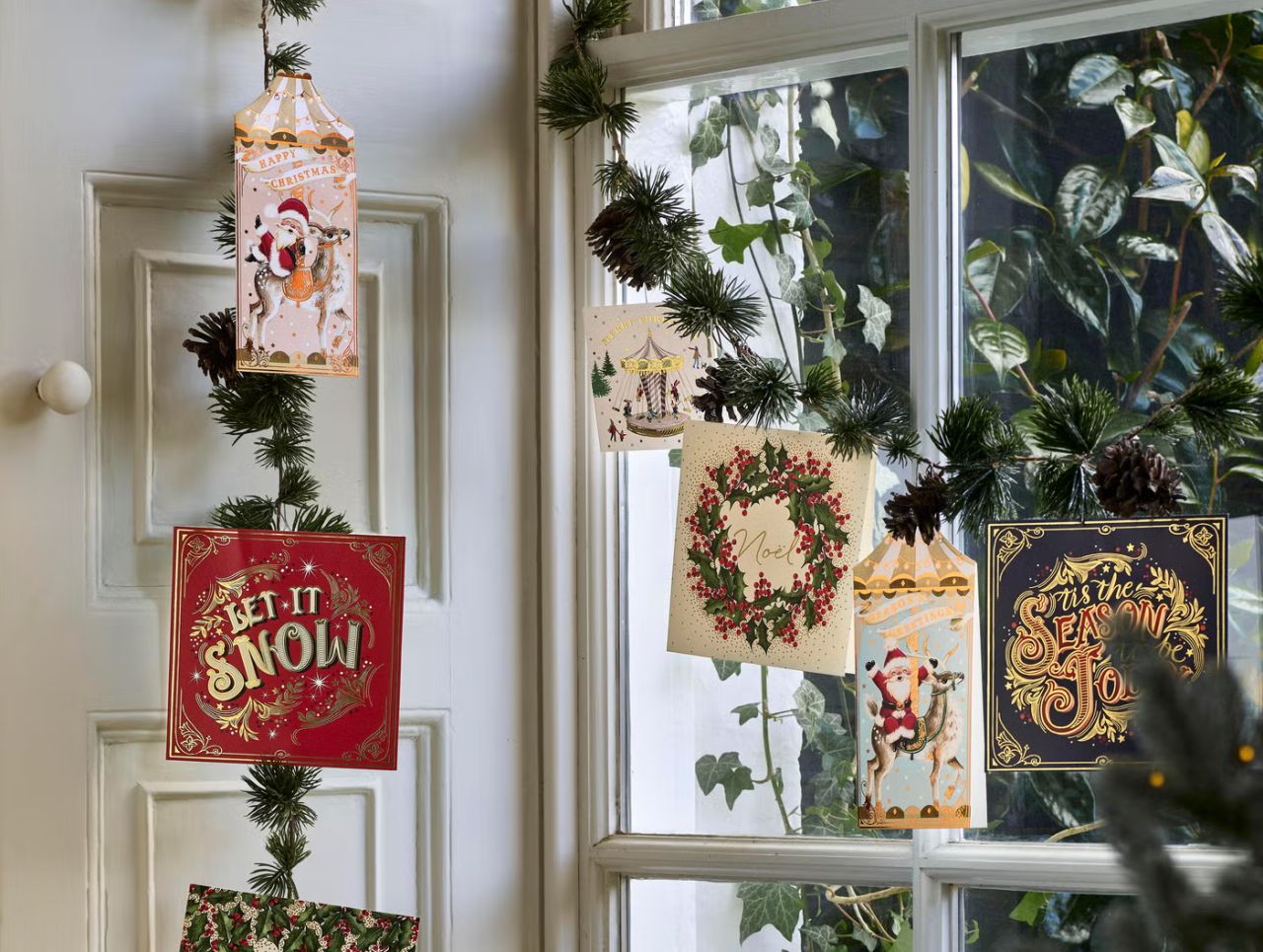 christmas window decoration ideas_1