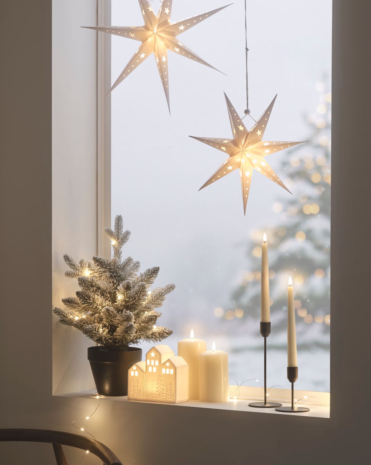 christmas window decoration ideas_5