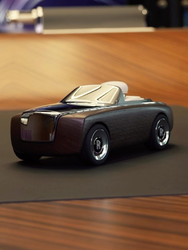 Rolls-Royce Brings Its Classic Open-Top Cars to Home in Miniature