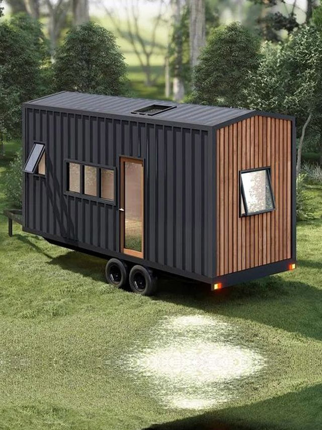 This Tiny House has Bluetti Battery Pack for Self-Sufficient Living