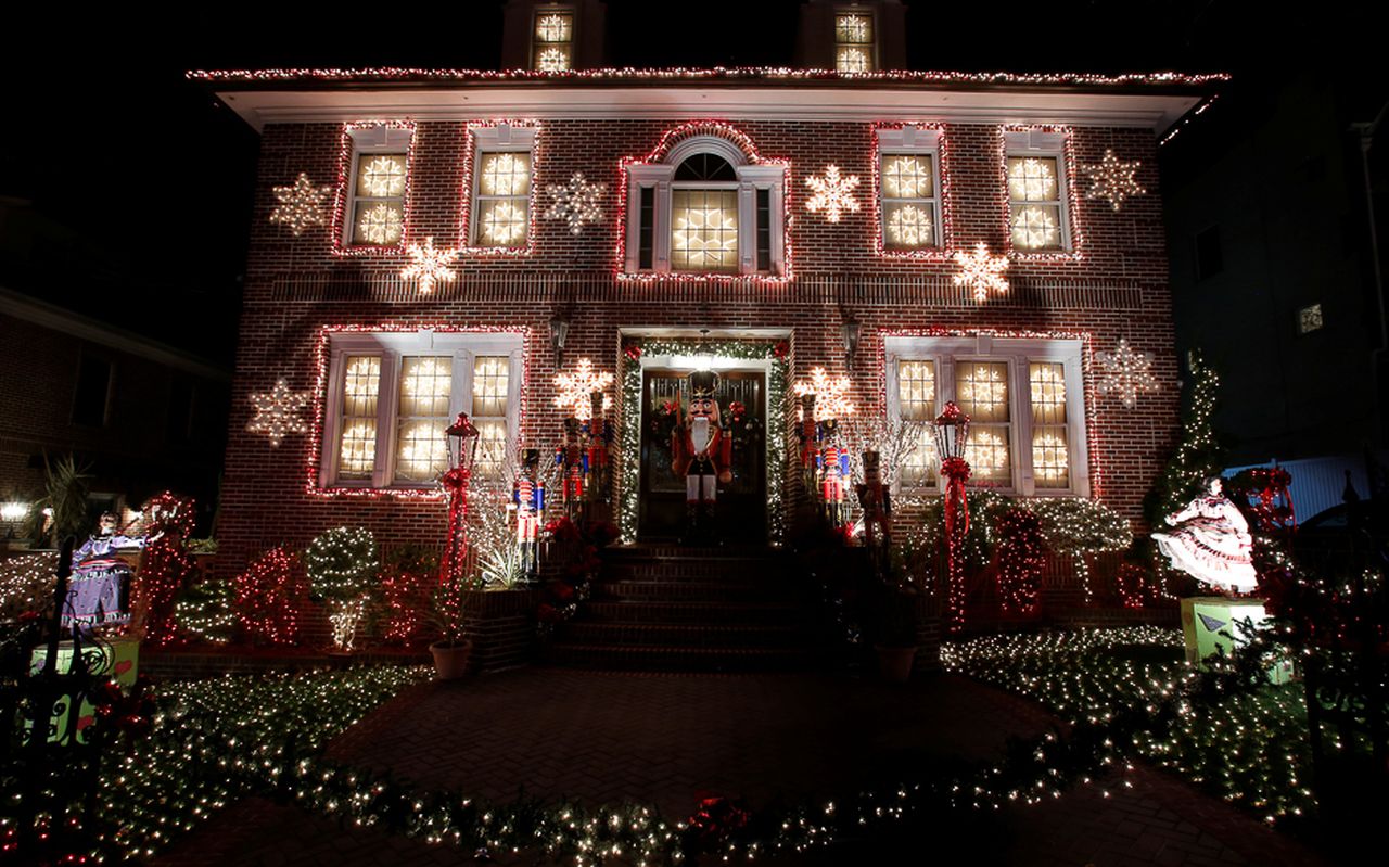 house in the Dyker Heights neighbourhood, Brooklyn