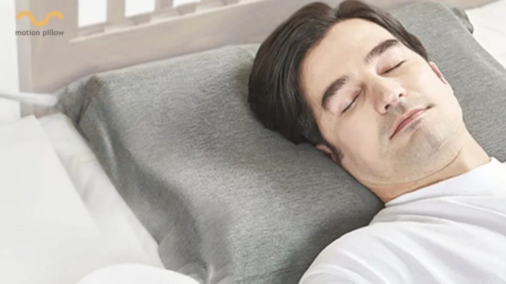 AI Motion Pillow by 10 Minds prevents snoring and takes care of sleep health